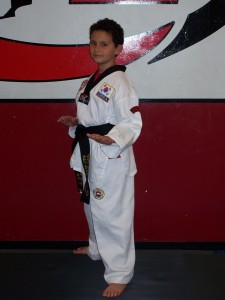 Anthony Youssef earns black belt